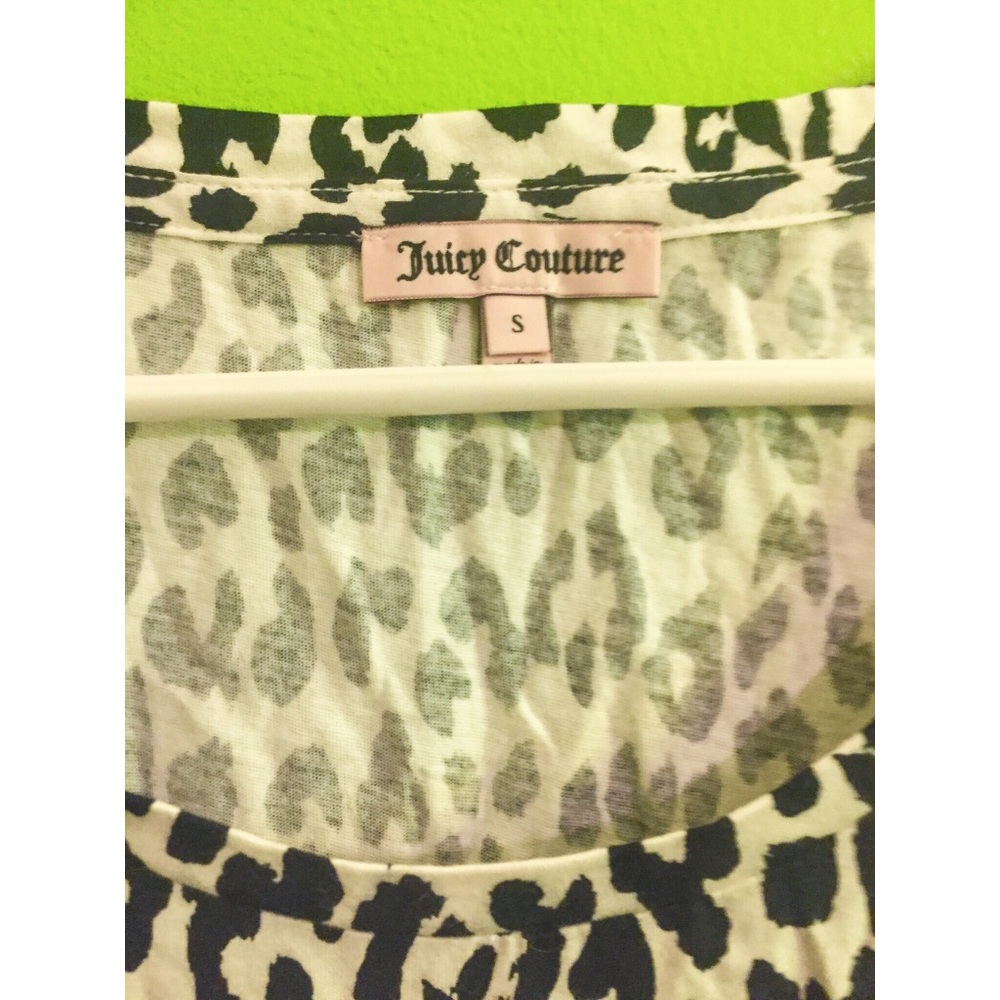 JUICY Couture leopard print tee - New with tag!